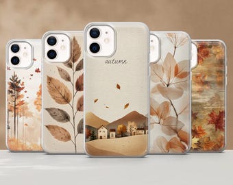 Nature Fall Phone Case Autumn Aesthetic Cover for iPhone 17 Air 16 15 14 13 12 11 Samsung S25Ultra S24 S23FE S22 A16 A56 Pixel 10 Pro 9A 8A