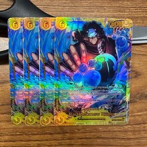 PROXY playset (4x copies) Bartholomew Kuma op12-119 sec one piece English FREE SHIPPING for usa only