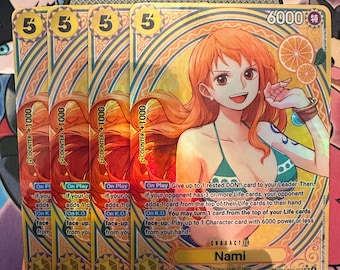 NAMI SP | One Piece Trading Card | OP05 - Etsy