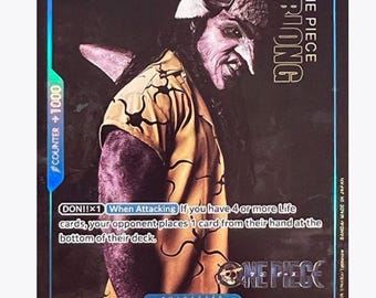 PROXY Playset (4x Copies) Bartholomew Kuma Op12-119 Sec One Piece