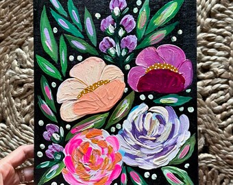 Purpley Pink Florals