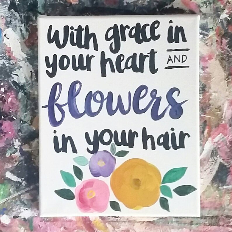 Grace and Flowers Etsy