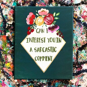 Sarcastic Comment
