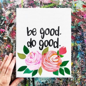 Be good.