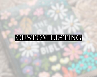 Custom Bible- Choose Your Own Cover