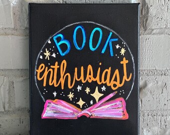 Book Enthusiast Book Lover Library