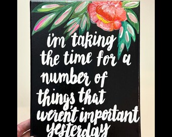 Fixing A Hole Taking the Time Inspiration Fab Four