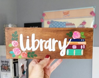 Library Sign