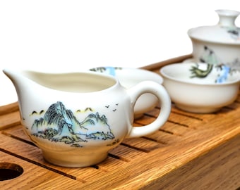 Handcrafted Walnut Tea Tray | Japanese Gongfu Tea Ceremony Table