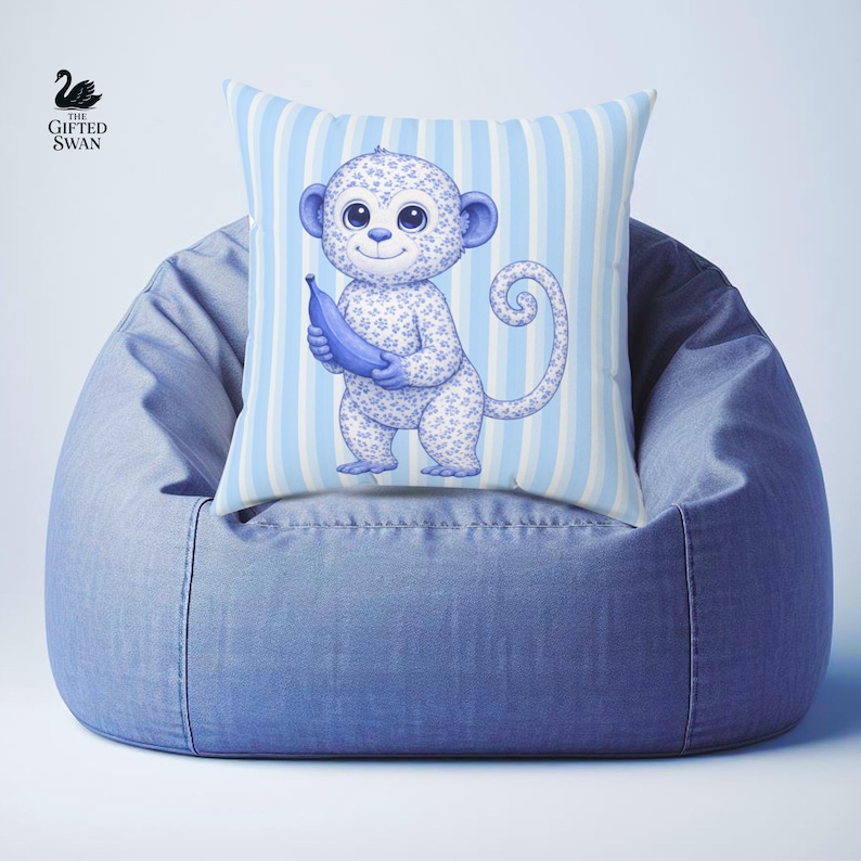 TheGiftedSwan Chinoiserie Throw Pillow - Thumbnail 2