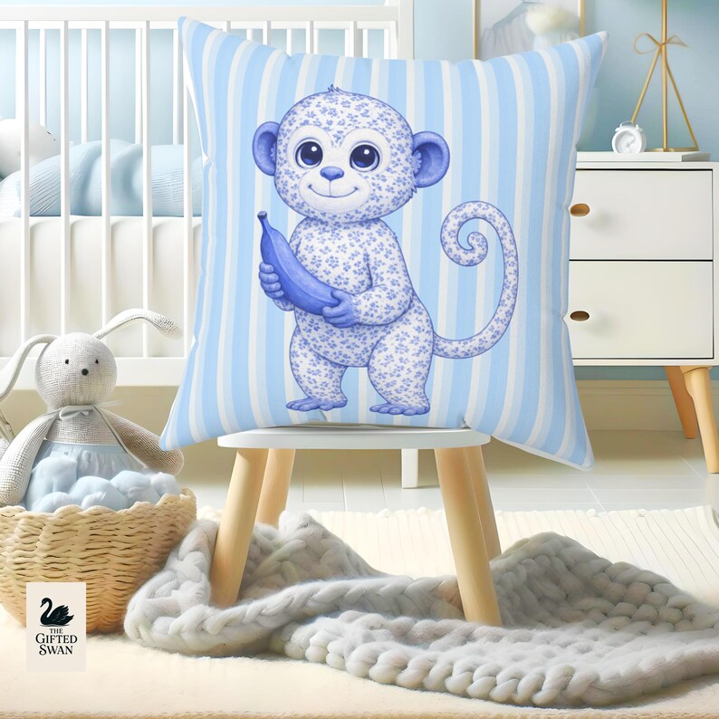TheGiftedSwan Chinoiserie Throw Pillow - Thumbnail 4
