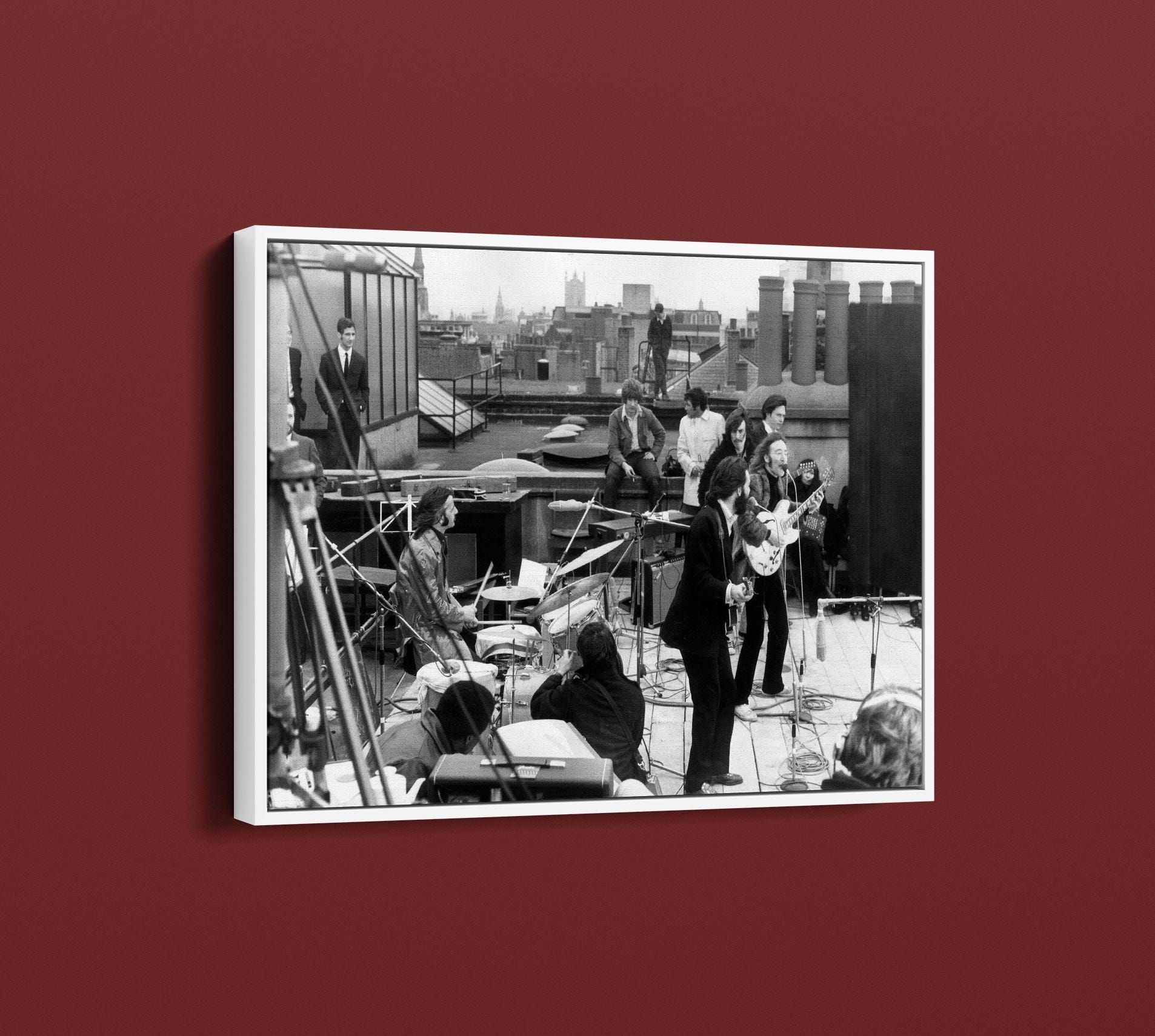 Beatles rooftop concert print - Etsy 日本