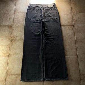 Acne Studios 2021M Regular Fit Baggy Wide-leg Jeans Vintage Black size 34 image 2