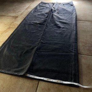 Acne Studios 2021M Regular Fit Baggy Wide-leg Jeans Vintage Black size 34 image 9