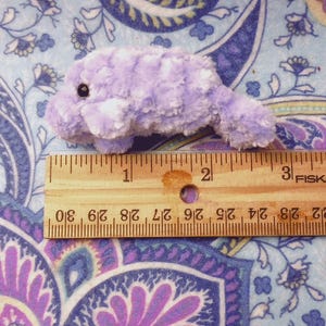 Patrón de crochet de manatí pequeñito