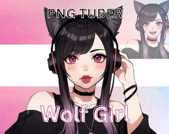 PNGTUBER Wolf Girl