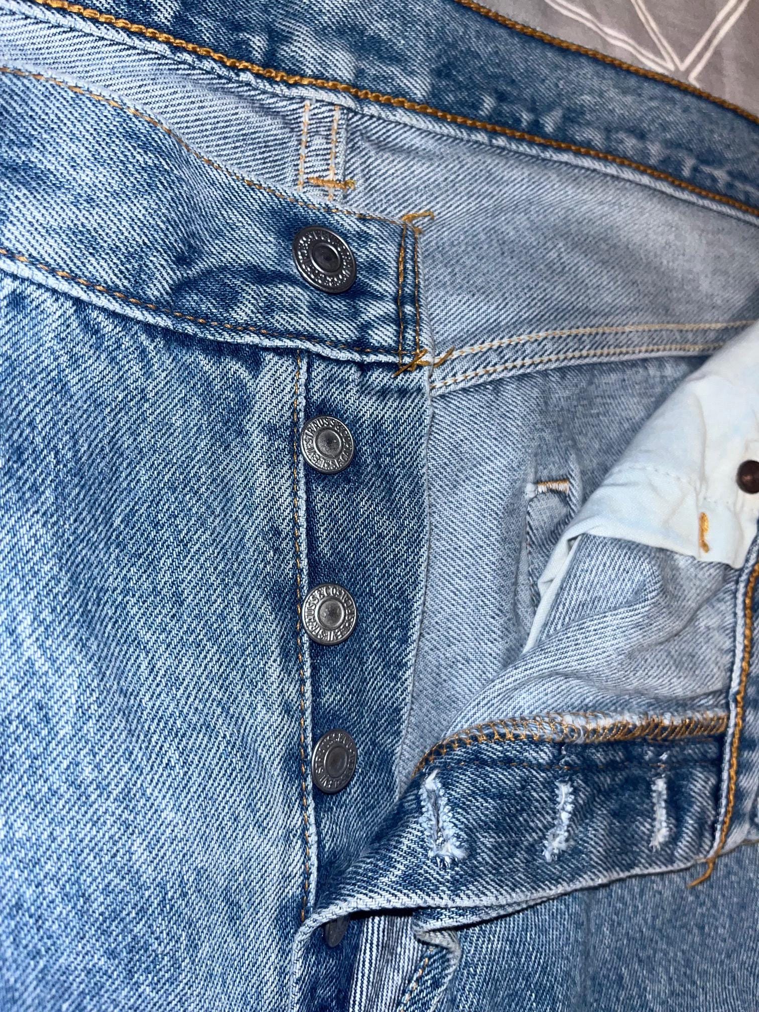 Levi's 501XX Jeans Made in USA – Blue Denim – W38 L33 – Authentic