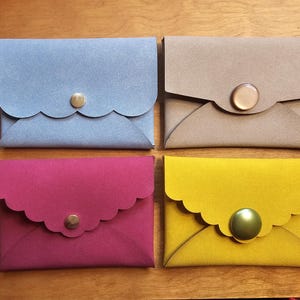 Custom Prayer & Scripture Wallet: Faux Suede with Cards and Tabs