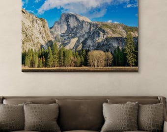Stampa di Yosemite Half Dome, arte murale della California