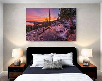 Lake Tahoe Dawn Cascade, Emerald Bay Photograph