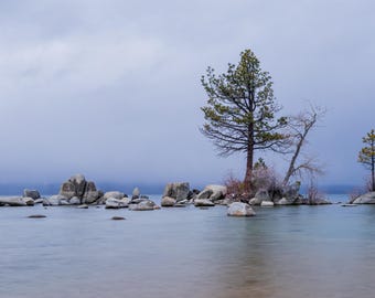 Lake Tahoe Reflections No. 1, Vibrant Nature Wall Art