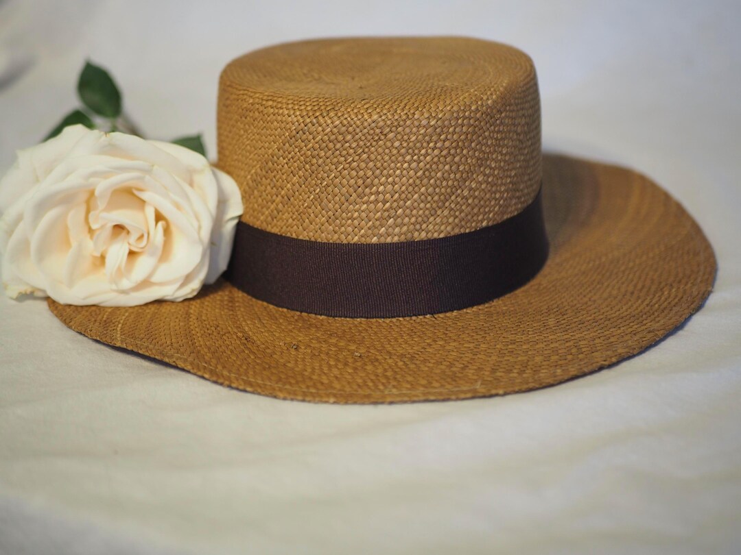 Hand Made Hat | in Iraca Palm Leaf| Cordobes Hat| SIZE 4 - Etsy display picture 1