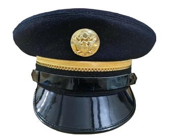 ファーフェルト製アメリカ陸軍正装ブルー制帽 - 下士官用軍帽 - Etsy 日本