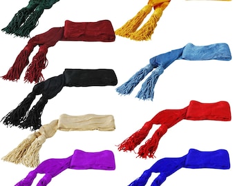 US Civil War officers Sashes in Silk Available in 9 Colors