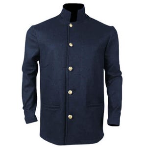 Civil War Union Officer's Sack Coat Navy Blue All Sizes