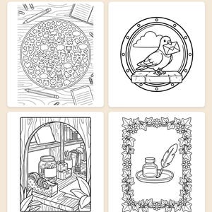 Brieffreundschaftsclub: Malen, Schreiben & Versenden – Malbuch mit Bastelideen für Brieffreunde (PDF zum Ausdrucken) für Kinder von 8–14 Jahren, 44 Seiten, Sofort-Download Bild 2