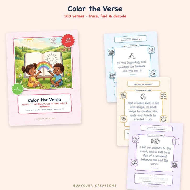 Sunday School Activities | Mega Bible Activity Bundle for Kids, 560+ Pages of Games, Printable PDF Instant Download image 2
