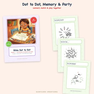 Sunday School Activities | Mega Bible Activity Bundle for Kids, 560+ Pages of Games, Printable PDF Instant Download image 8