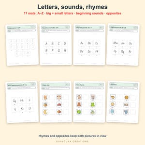 Toddler Busy Book Printable | Montessori Activity Binder PDF, 220 Pages, 108 Activities, English + Spanish, Letter + A4 image 4