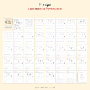Alphabet Tracing Worksheets | Uppercase & Lowercase Letter Tracing PDF, A–Z Preschool Handwriting Practice, 61 Pages, Letter + A4 image 5