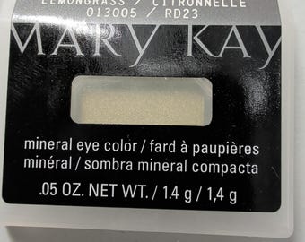 Mary Kay Mineral Eye Color Lemongrass 013005 RD23 Shimmer Eyeshadow .05 oz