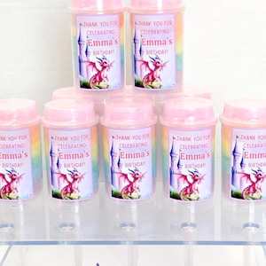 Party Favor Rainbow Cotton Candy Push Pops – 6 Flavors image 8
