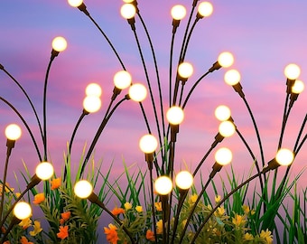 Firefly Solar Garden Lights | Big Bulb LED Outdoor Lighting