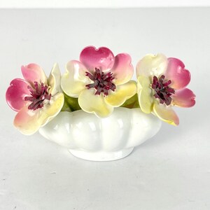 Vintage Small Bone China Floral Arrangement | Flower Bouquet | Raybur Staffordshire