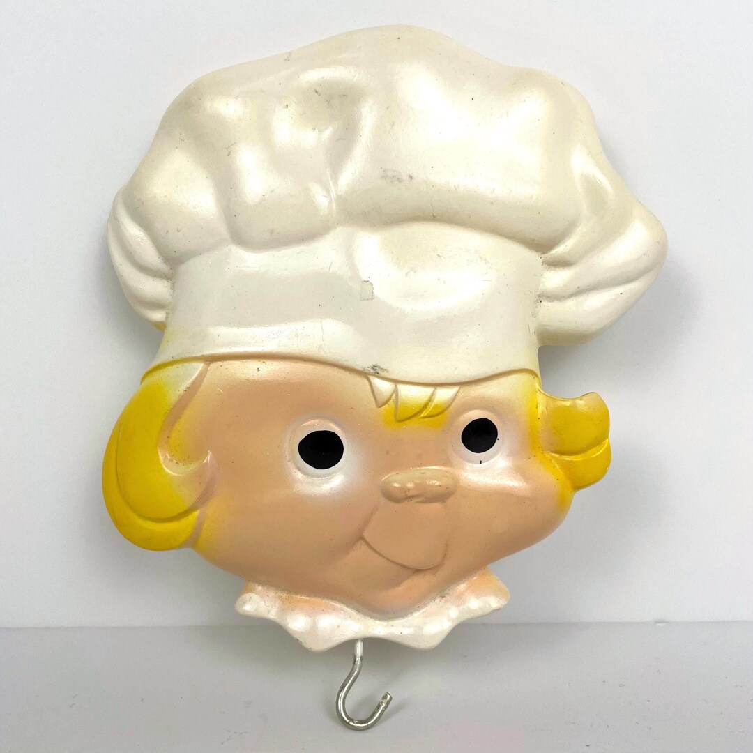 Vintage 1960’s Miller Studio Inc Chalkware Chef Wall Hanger - Etsy