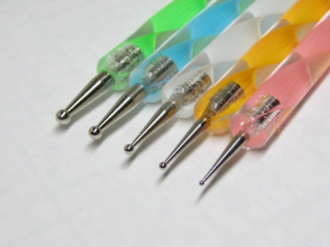 1 Pc Ball Stylus Ball Tool for Miniature Clay Work Nail Art Dotting and  Marbelizing You Choose Size/color -  Australia