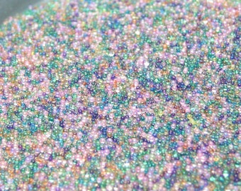 micro marbles birthday confetti mix half ounce / 14 grams glass microbead miniature kawaii sprinkles Supplies