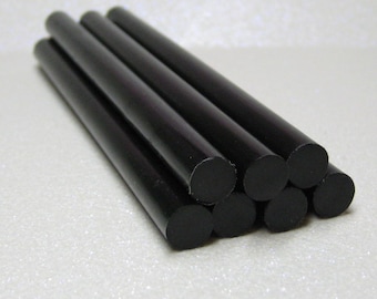 hot glue sticks black kawaii opaque for mini glue guns dual temperature hotglue deco sauce Halloween decoden adhesive