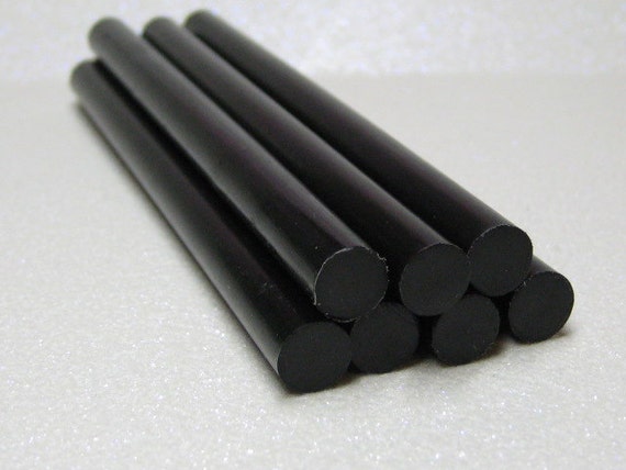 black hot glue sticks
