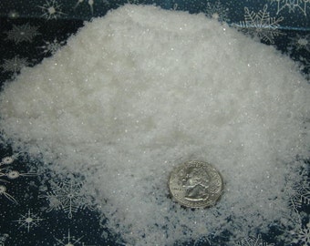 fake snow / sparkle snow 14 grams by weight / 325 ml by volume craft decoration