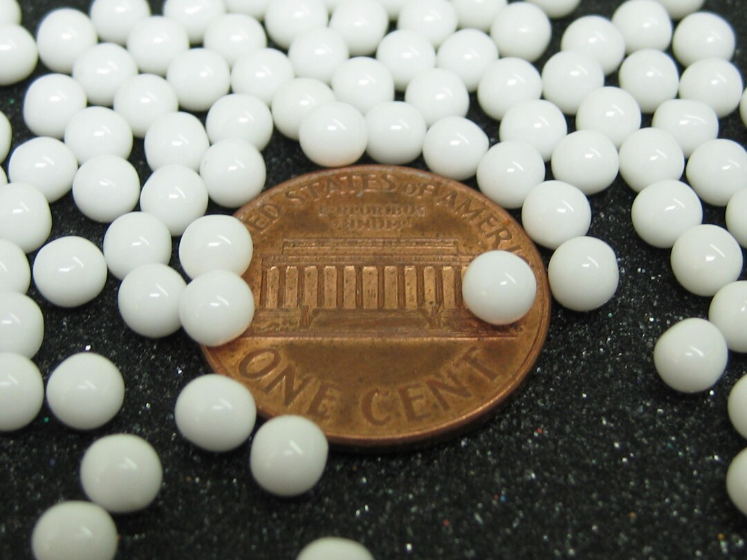 4mm Acrylic Balls, White Plastic Marbles, Faux Candy Sprinkles, Fake