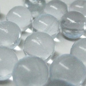 clear marbles glass 8mm balls 25 pieces undrilled no hole miniature supplies image 6