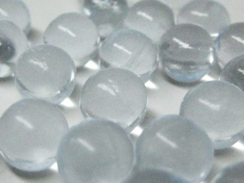 clear marbles glass 8mm balls 25 pieces undrilled no hole miniature supplies image 6