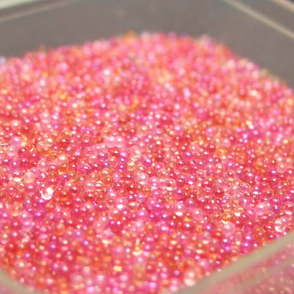 Fruit Punch .5mm microbeads kawaii sprinkles for nail deco or miniature sweets