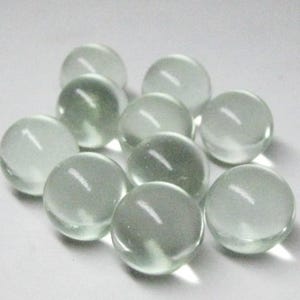 green tinted glass marbles 12mm solid balls 10 pieces no hole miniature supplies for craft green glass marbles image 7