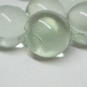 green tinted glass marbles 12mm solid balls 10 pieces no hole miniature supplies for craft green glass marbles image 8